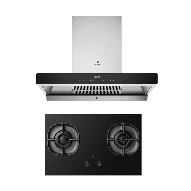 SET.HOOD ECC9788S + HOB EHG8260BC