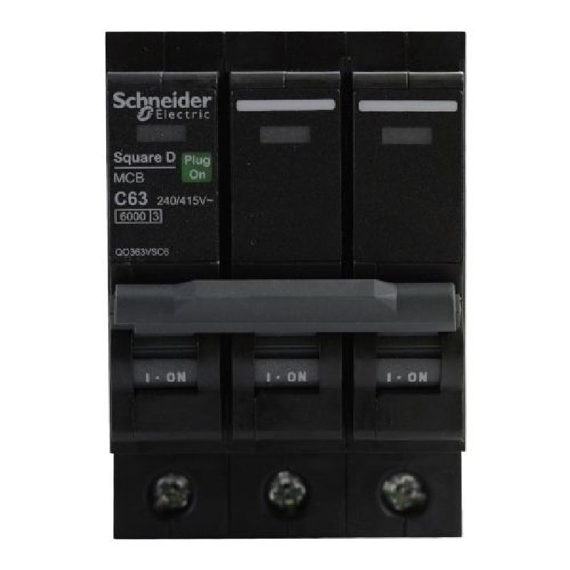 ลูกย่อย 3 P 63 A 240V 6KA QO363VSC6T