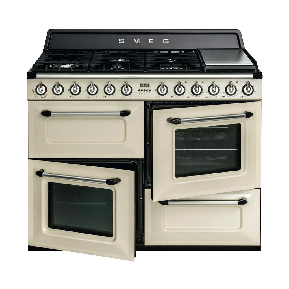 เตาปรุงอาหาร สเมก (Smeg) รุ่น TR4110P1 - เตาอบแก๊สและไฟฟ้า 61 ลิตร