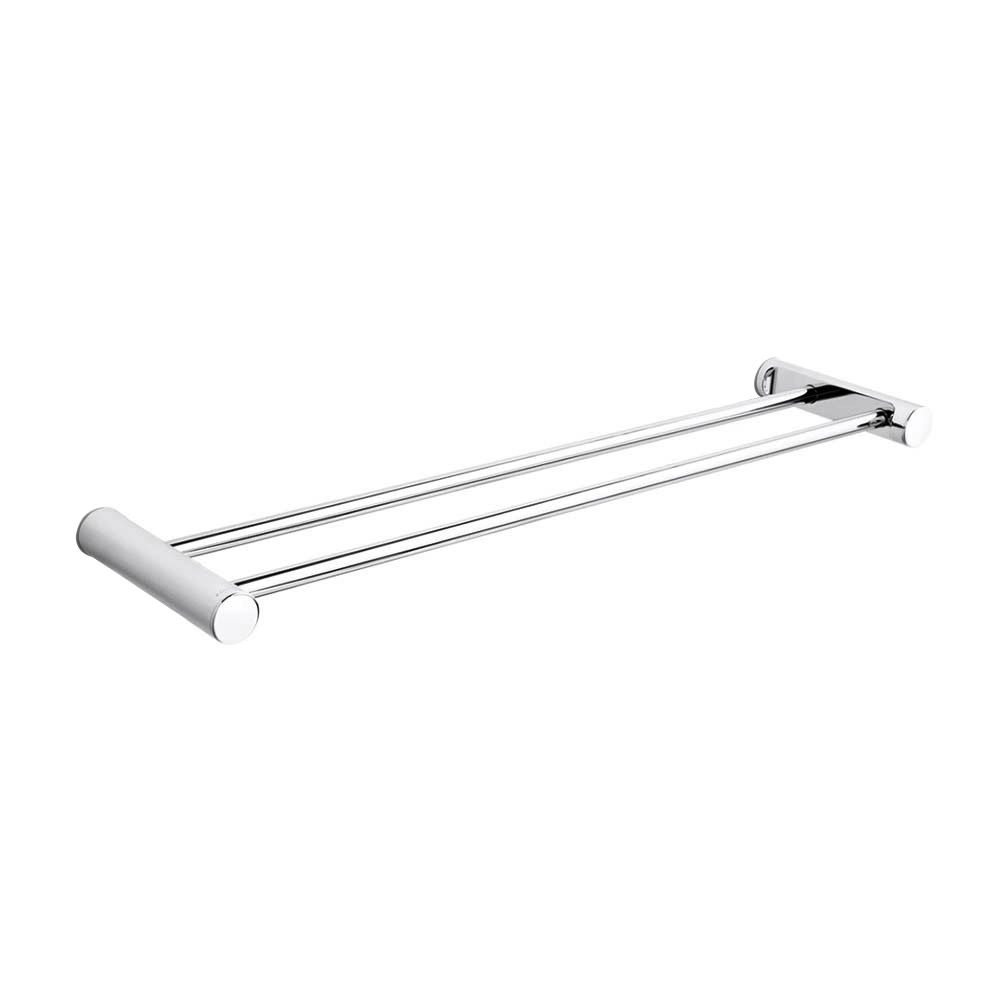 K-45397T-CP ราวแขวนผ้าคู่24นิ้ว JULY