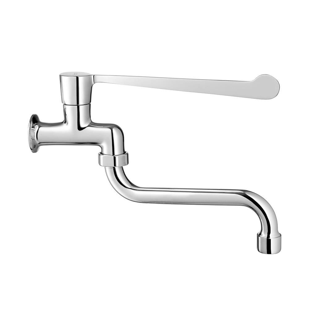 CT1154C37D1ก๊อกเดี่ยวก้านปัดติดผนัง20CM.