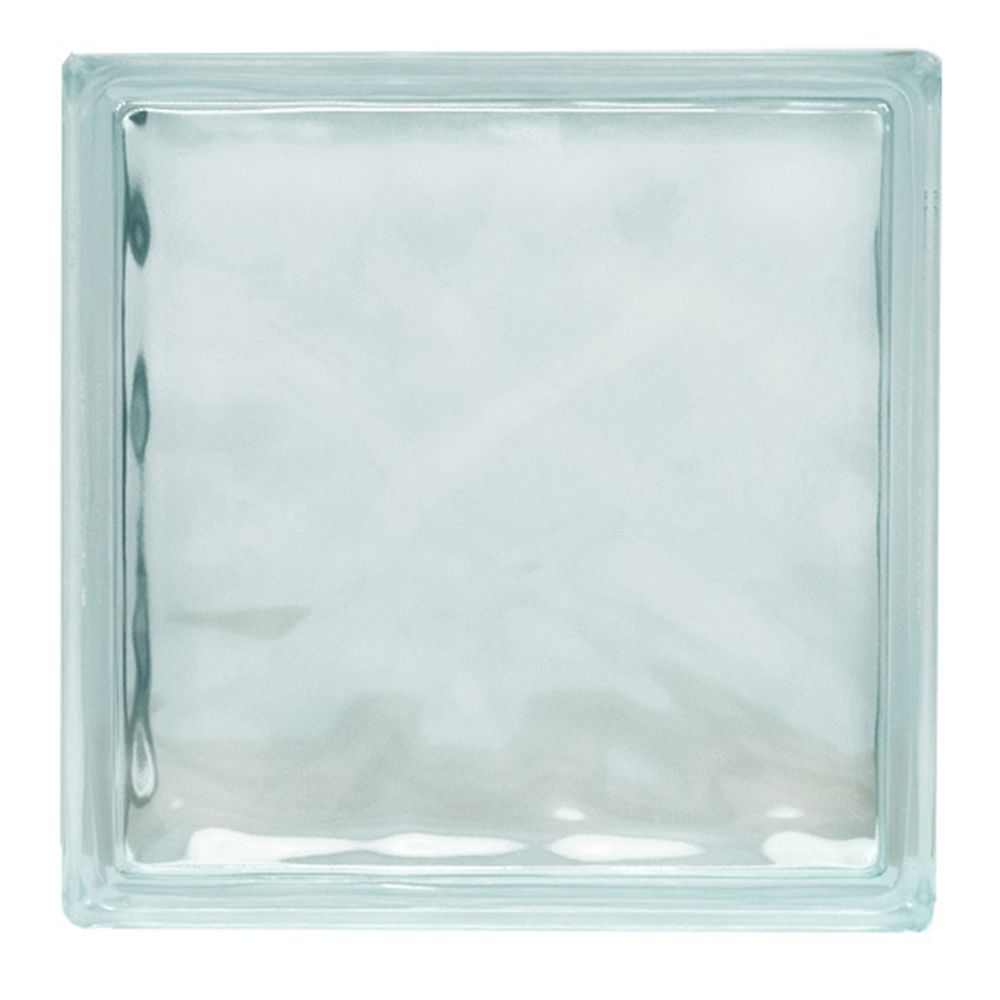 บล็อกแก้ว WORTH พริ้วแก้ว 240X240X80 mm.