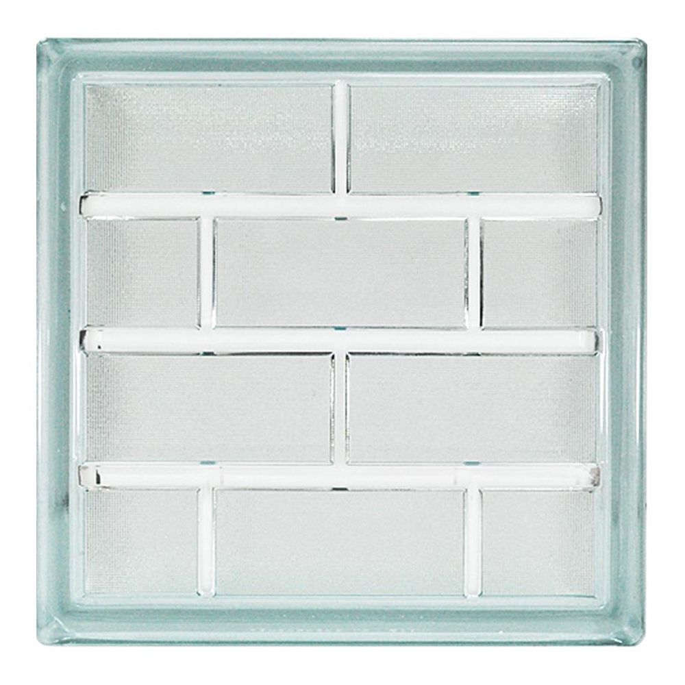 บล็อกแก้ว WORTH อิฐเพชร 240X240X80 mm.