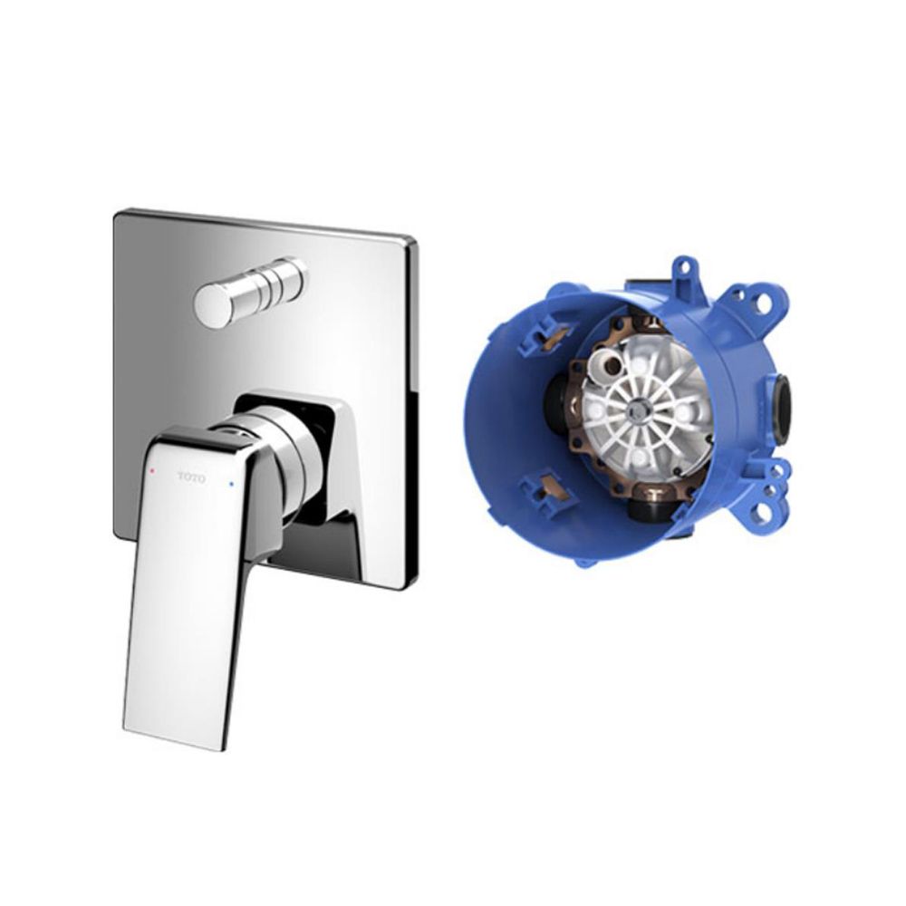 TBG10S04T ก๊อกผสมยืนอาบน้ำชนิดฝังผนัง