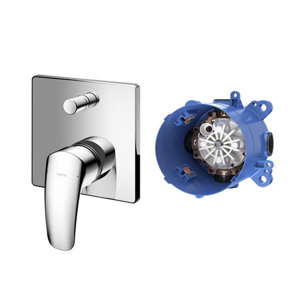 TBG09S04T  ก๊อกผสมยืนอาบน้ำชนิดฝังผนัง