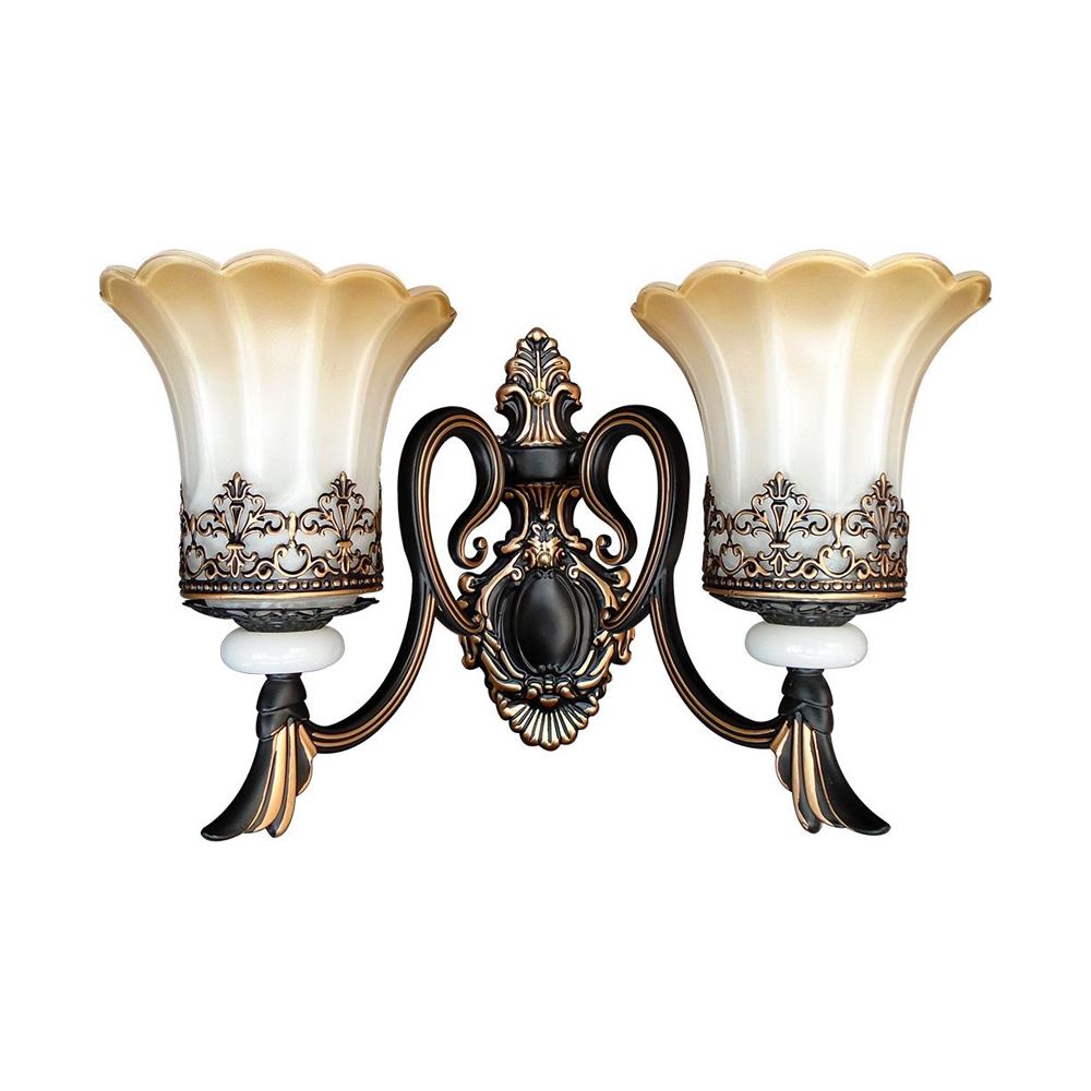 ไฟผนังภายใน 09-ML-B9207-2W/E27x2 *ดำ