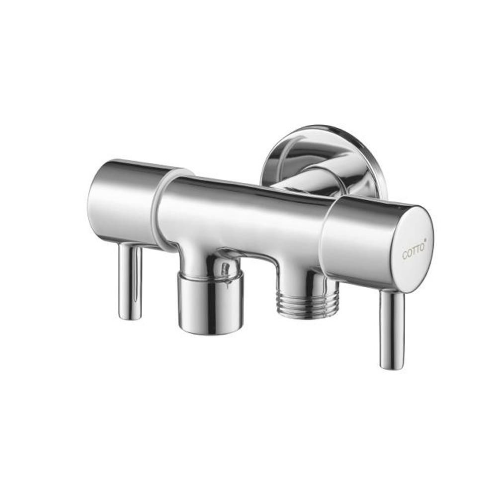 CT1708(HM) วาล์วเปิด-ปิดน้ำเข้า 1 ออก 2