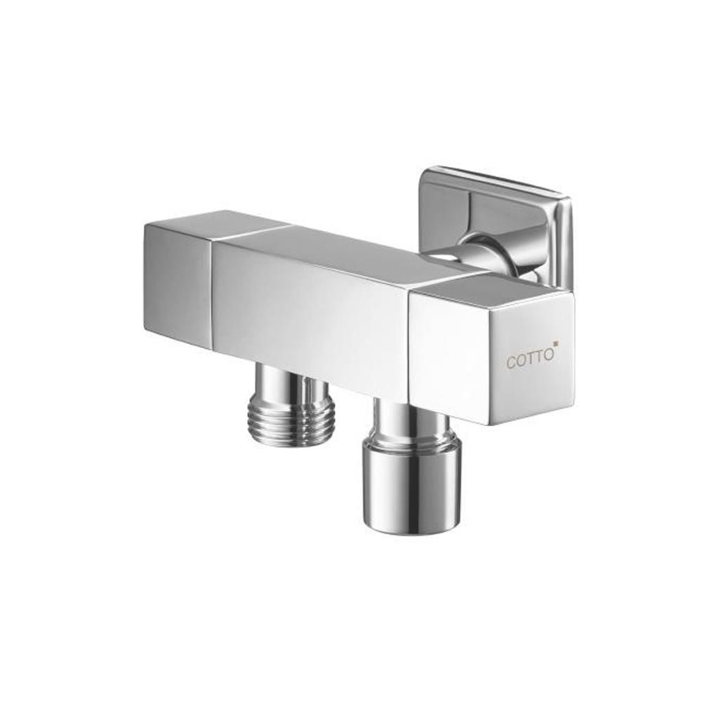 CT1707(HM) วาล์วเปิด-ปิดน้ำ เข้า1 ออก 2