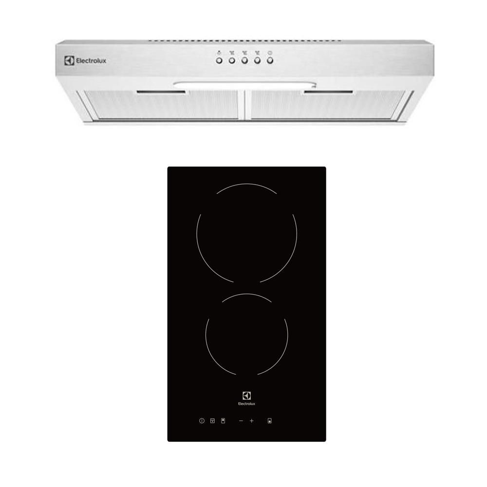 SET.HOOD ECF6214X + HOB EHC325BA