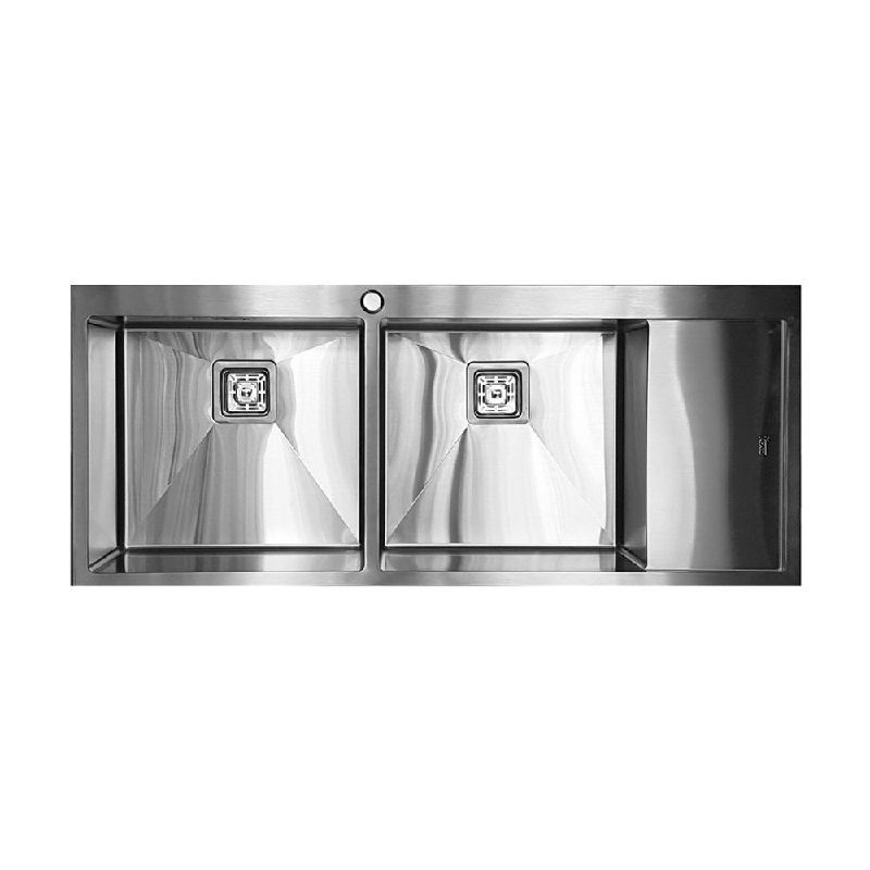 ซิงค์ 2หลุม1ที่พักขวา TEKA TQB R10 2B 1D