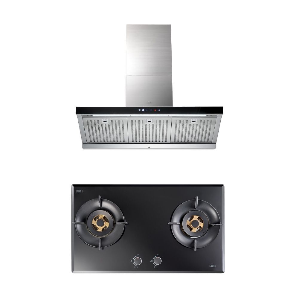 SET ค.ดูดควันK635BFX90+ เตาV3772MHR