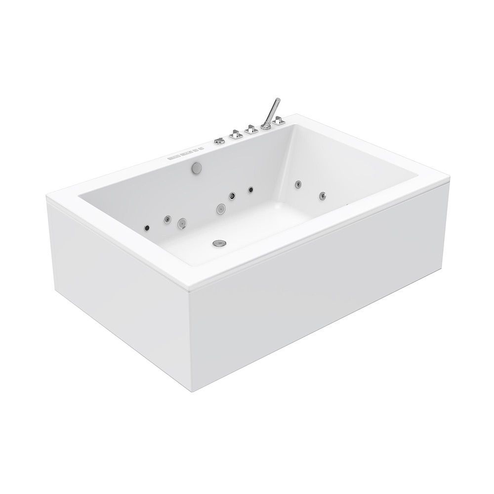 ZPELL185105FWA อ่างลอยน้ำวน+อัดอากาศ+ก๊อก