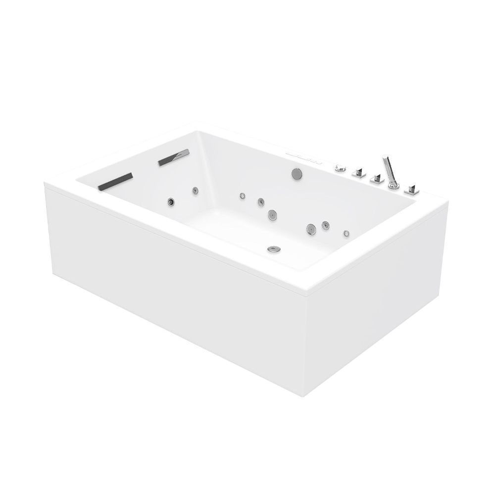 ZPELL190130FWA อ่างลอยน้ำวน+อัดอากาศ+ก๊อก