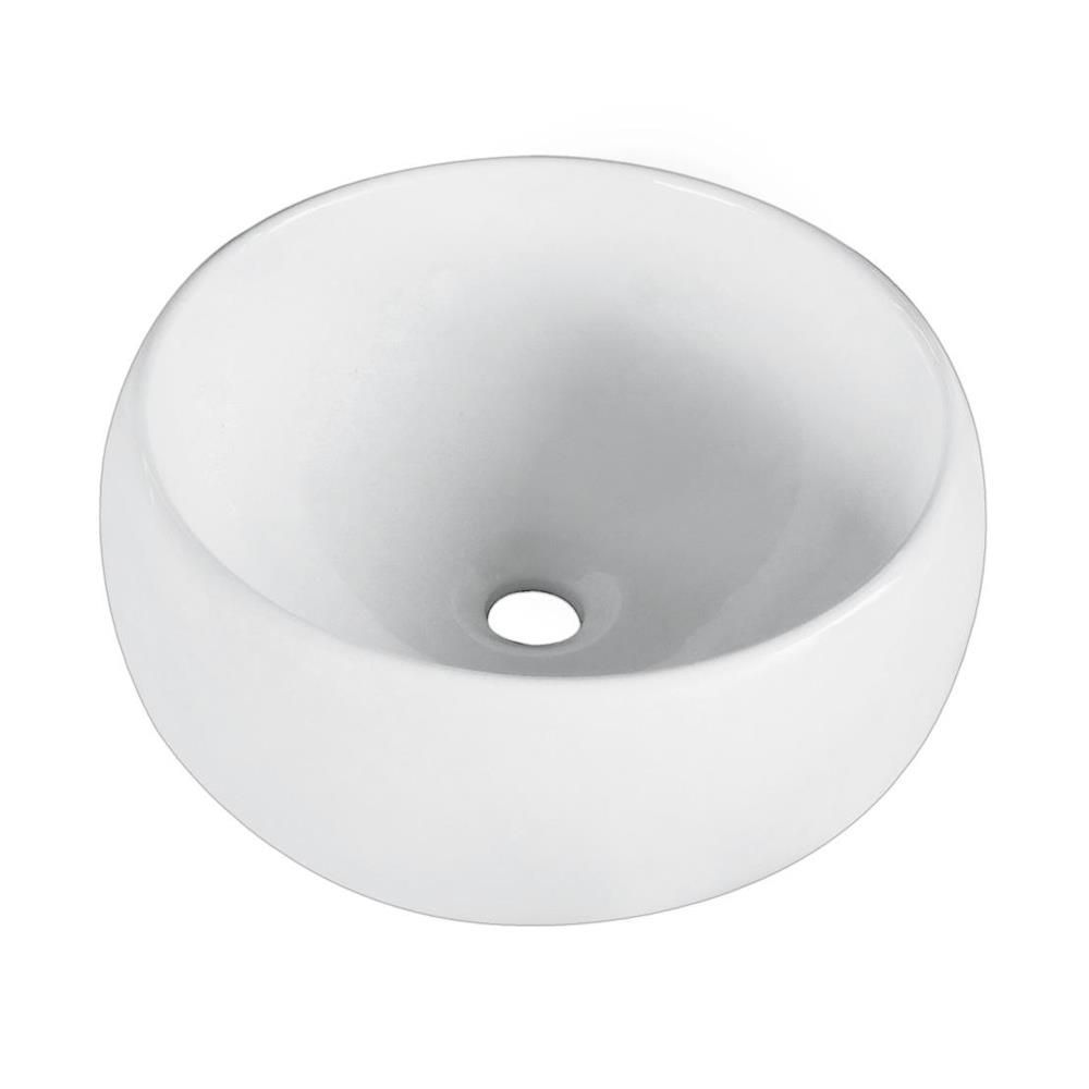 BT-8256 อ่างล้างหน้าวางบน กลม ขาว