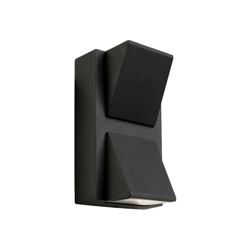 ไฟผนังภายนอกLED #WLL444/BK-6W/3K