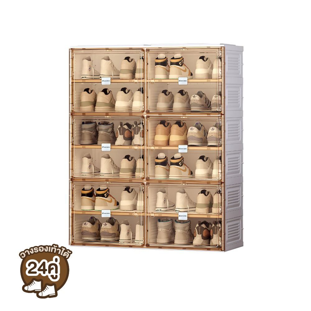 ตู้รองเท้า 12 ช่องใหญ่ SC2-D6A