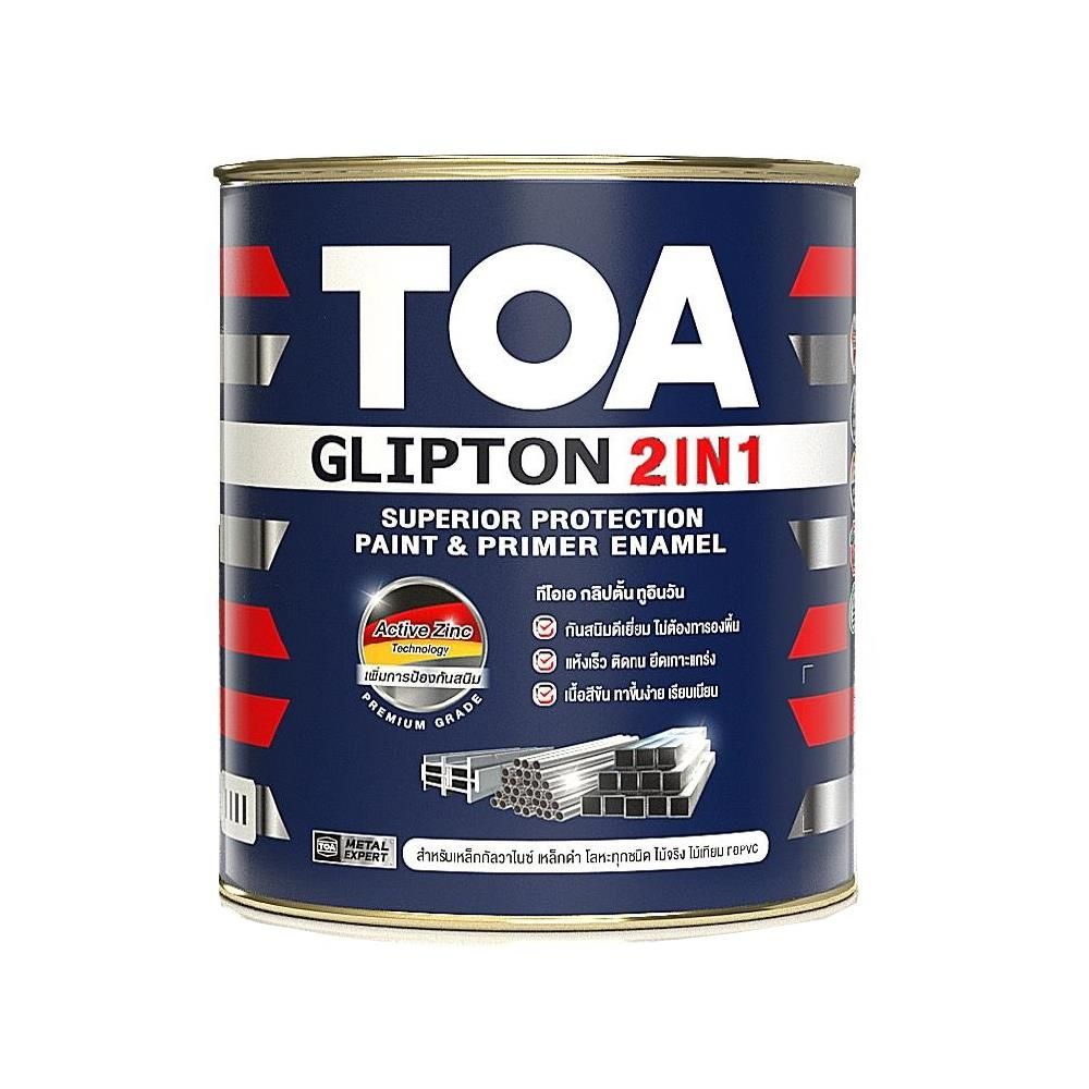 สีเคลือบ GLIPTON 2IN1 ด้าน #GF888 1GL