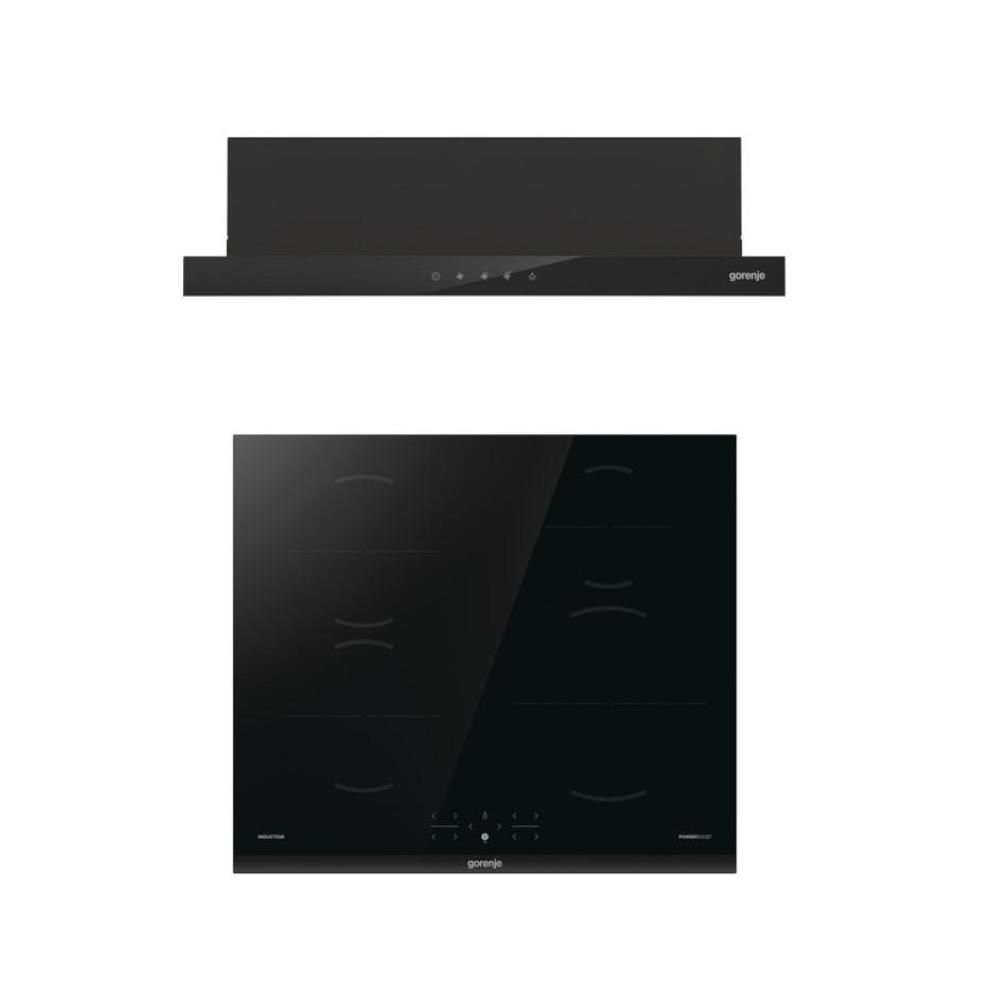 SET เครื่องดูดควัน TH64E4BG + เตาแม่เหล็กไฟฟ้า GI6401BC