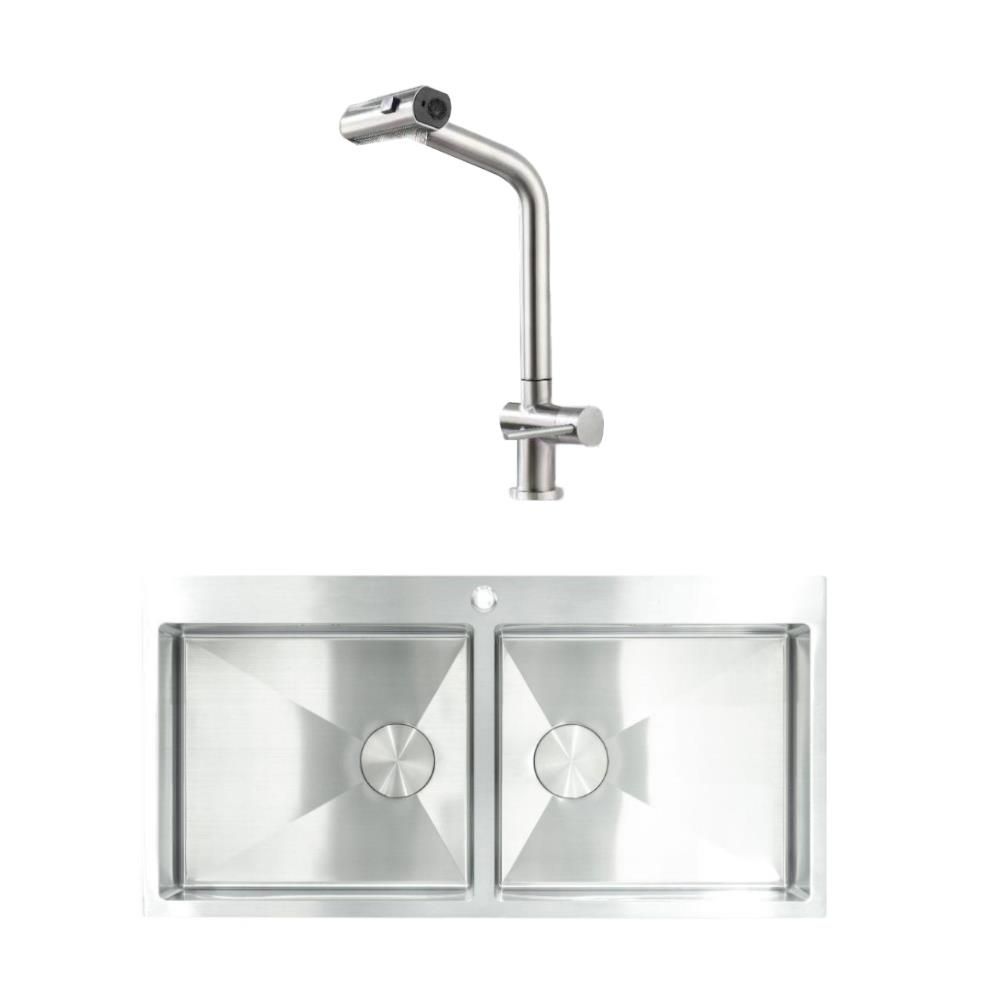 ซิงค์ 2 หลุม TEKA TQB 2B + TAP TW SS