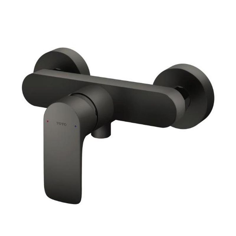 TBG04301T#MBL ก๊อกผสมยืนอาบ ติดผนัง