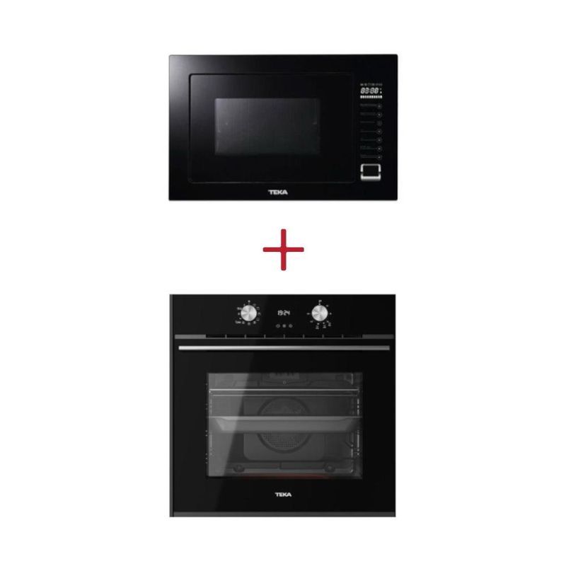 ชุดเซ็ท เตาอบ HLB 8408 BK STEAM + ไมโครเวฟ MWE 259 FI BK