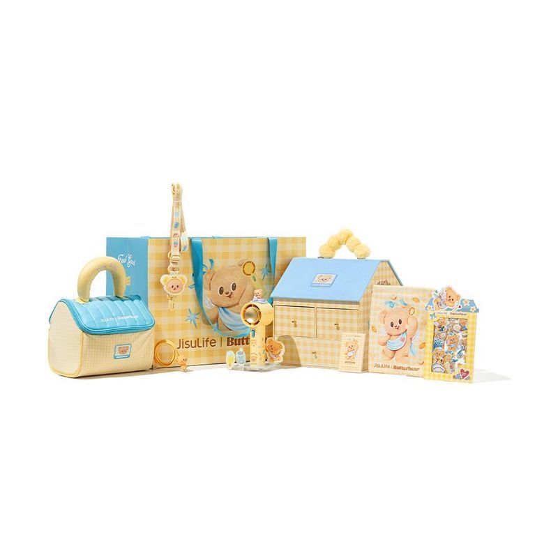 พัดลมมือถือ JISULIFE PRO1 หมีเนย BOX SET