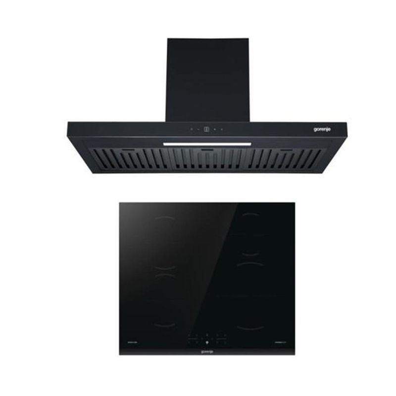 SET เครื่องดูดควัน WHT94ABG + เตาอินดักชั่น GI6401BC