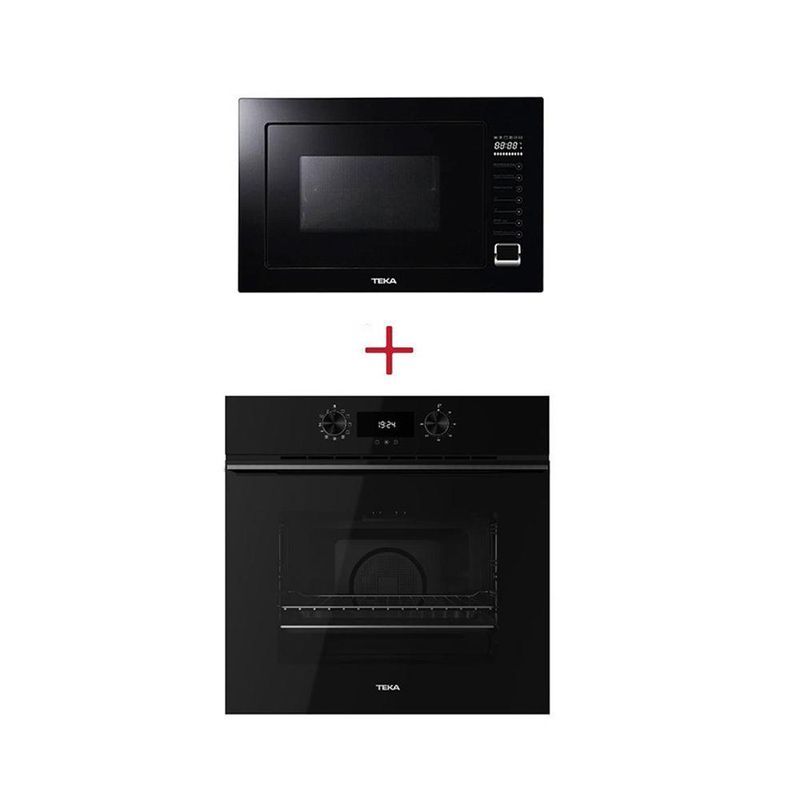 SET เตาอบ HLB 8380FBK + ไมโครเวฟ MWE259 FI BK