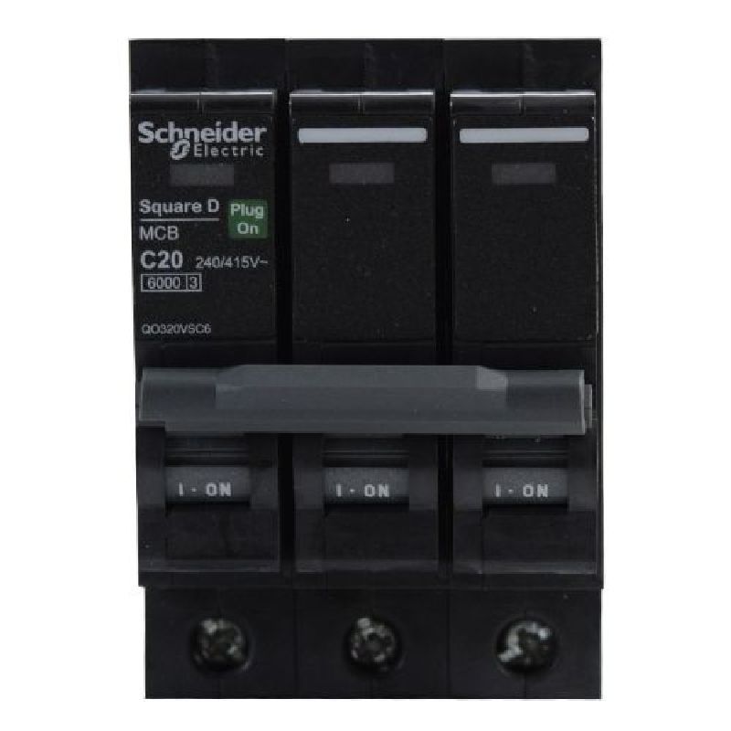 ลูกย่อย 3 P 20 A 240V 6KA QO320VSC6T