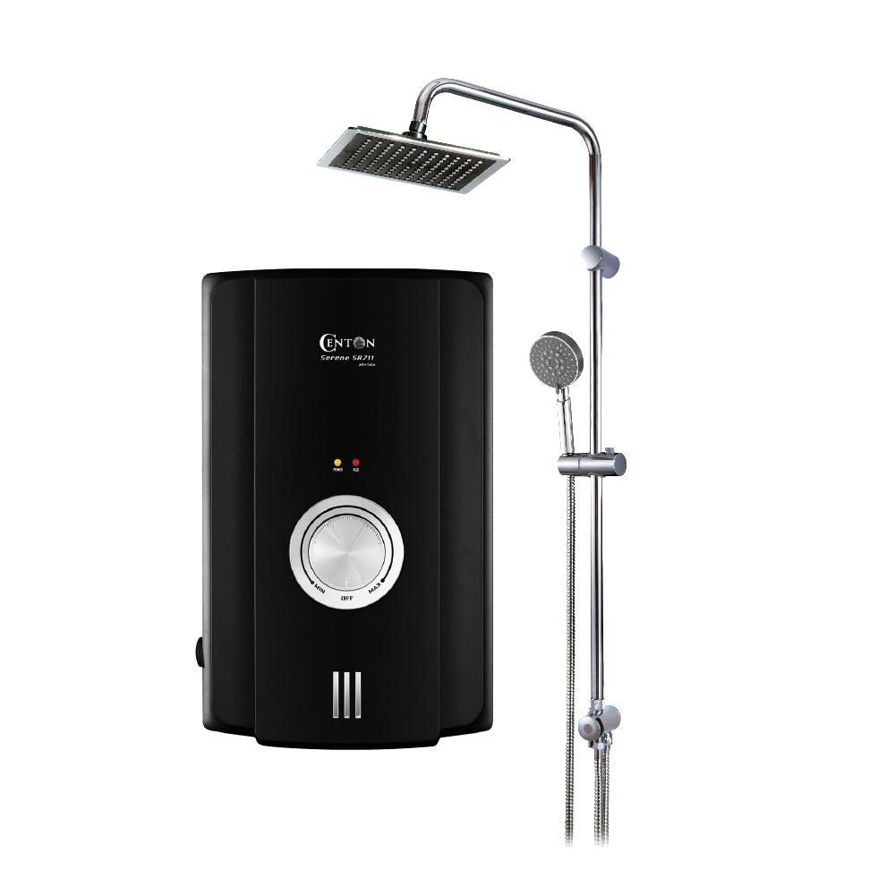 ค.ทำน้ำอุ่น SR711E 4500W+RAINSHOWER/ดำ